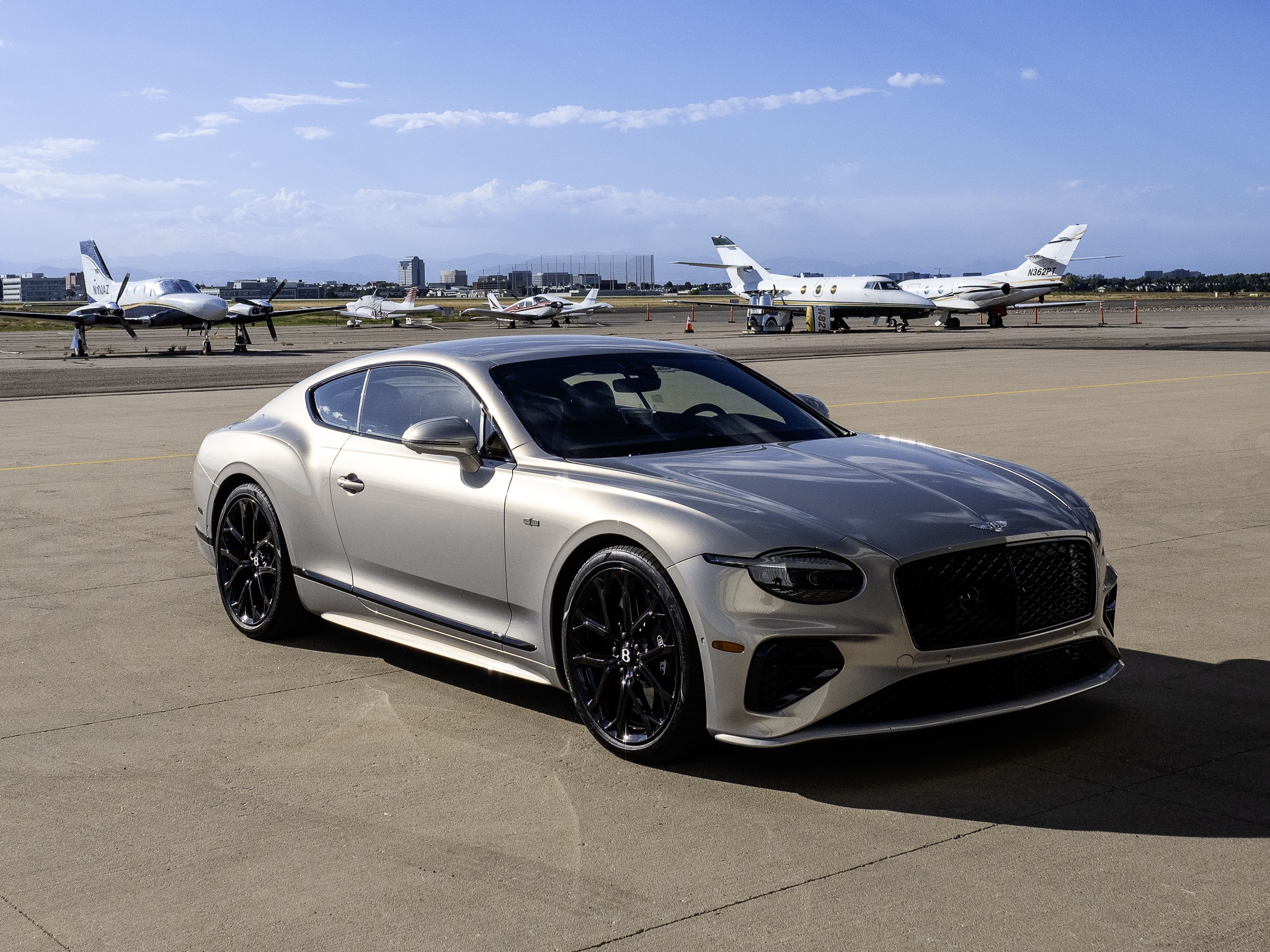 Bentley Denver Debuts the Next-Generation Continental GT at a Private Hangar Event