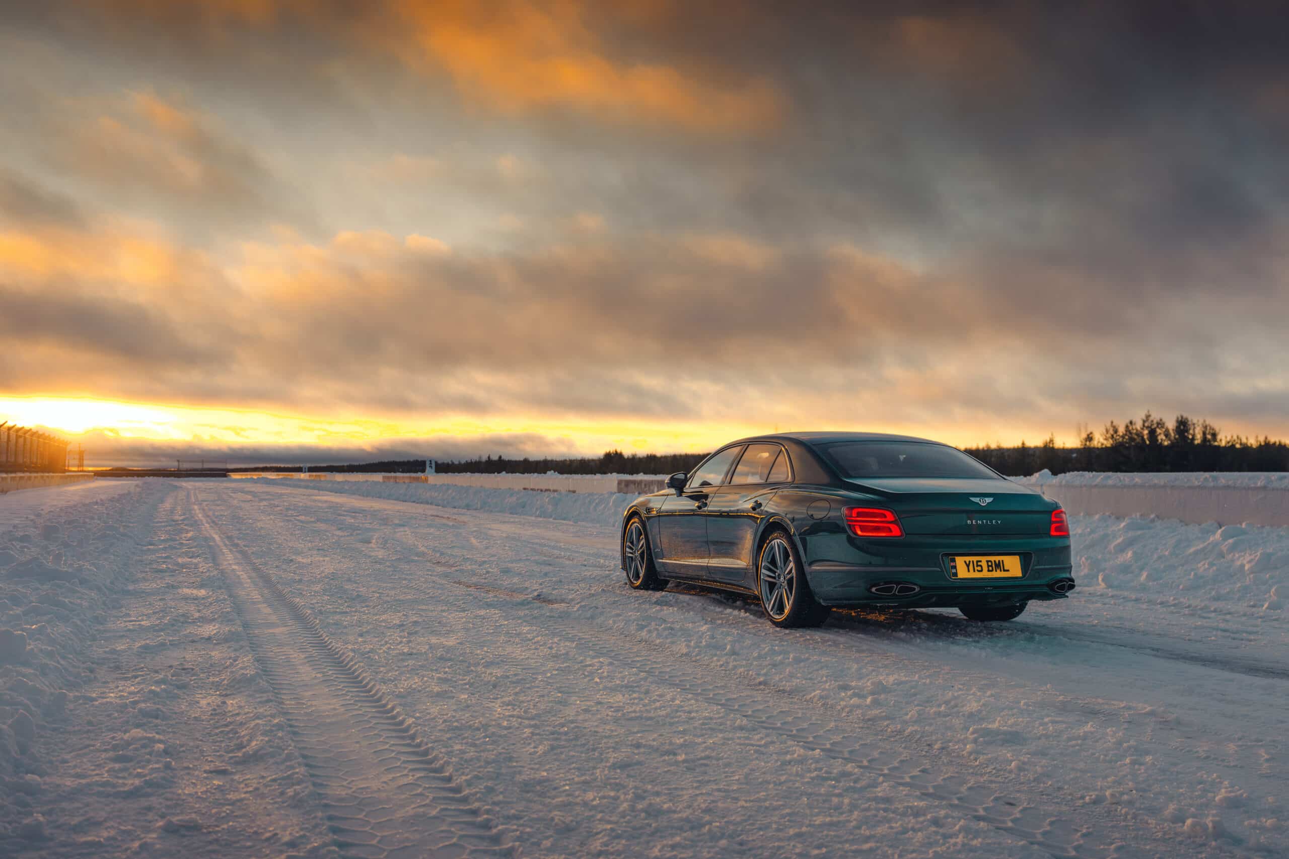 Flying Spur Sets New ‘Winter Lap Record’