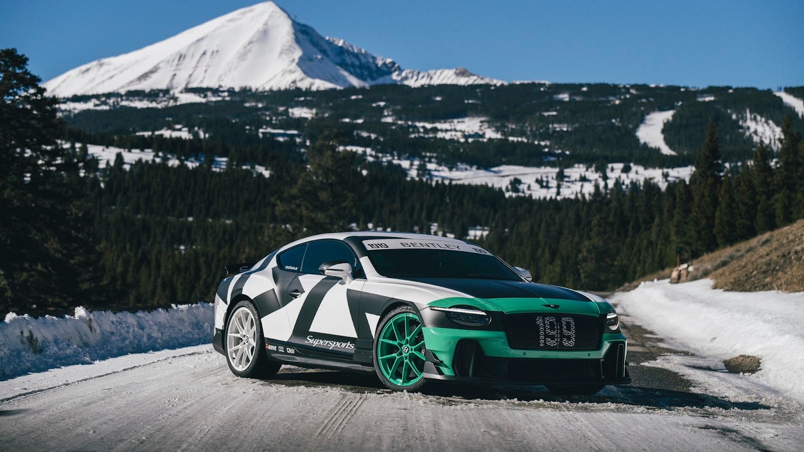 Bentley Supersports x FAT Ice Race in Montana