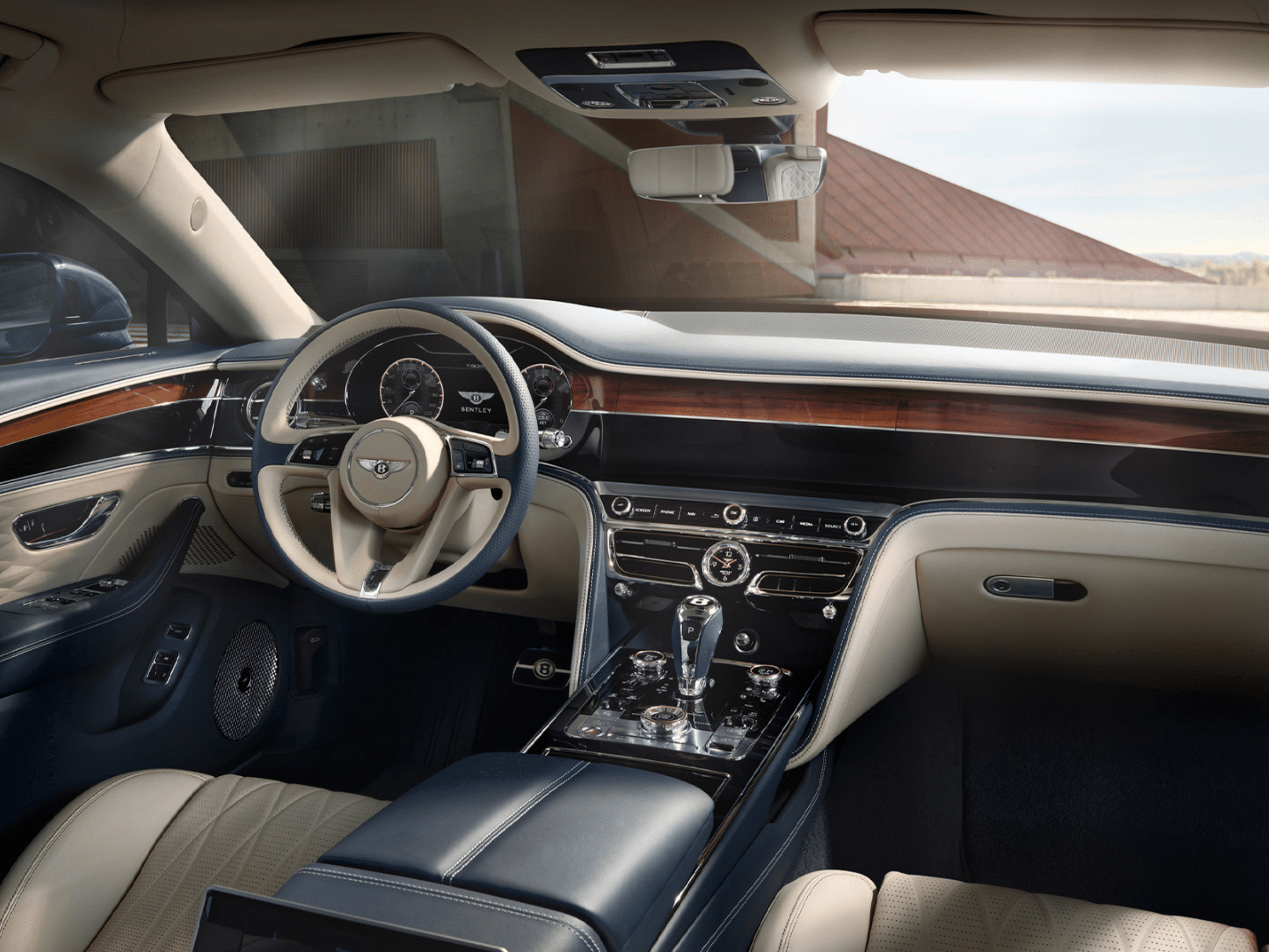 Mulliner artisan interior stitching