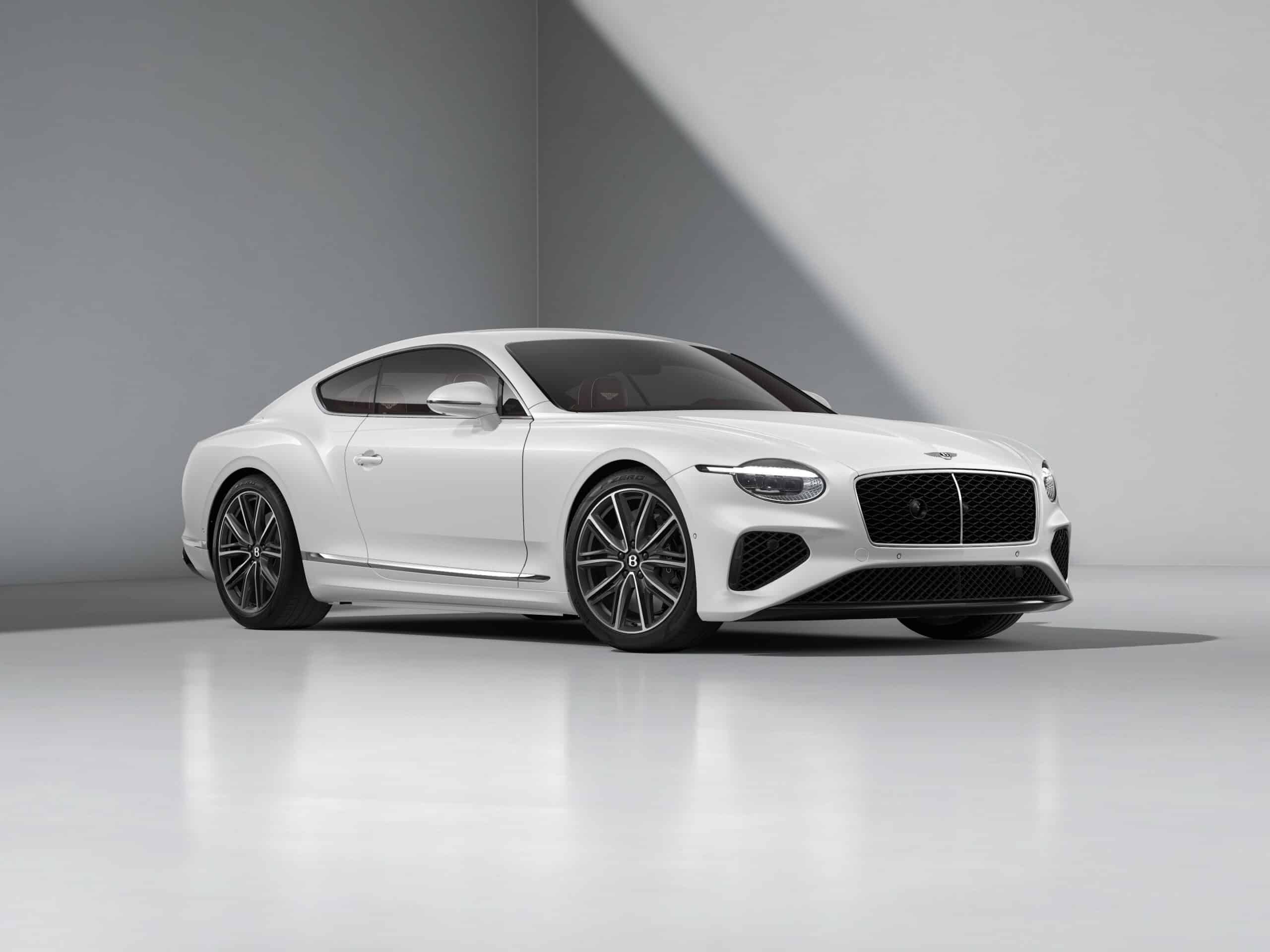 Bentley Continental GT in Snow Quartz Pearlescent