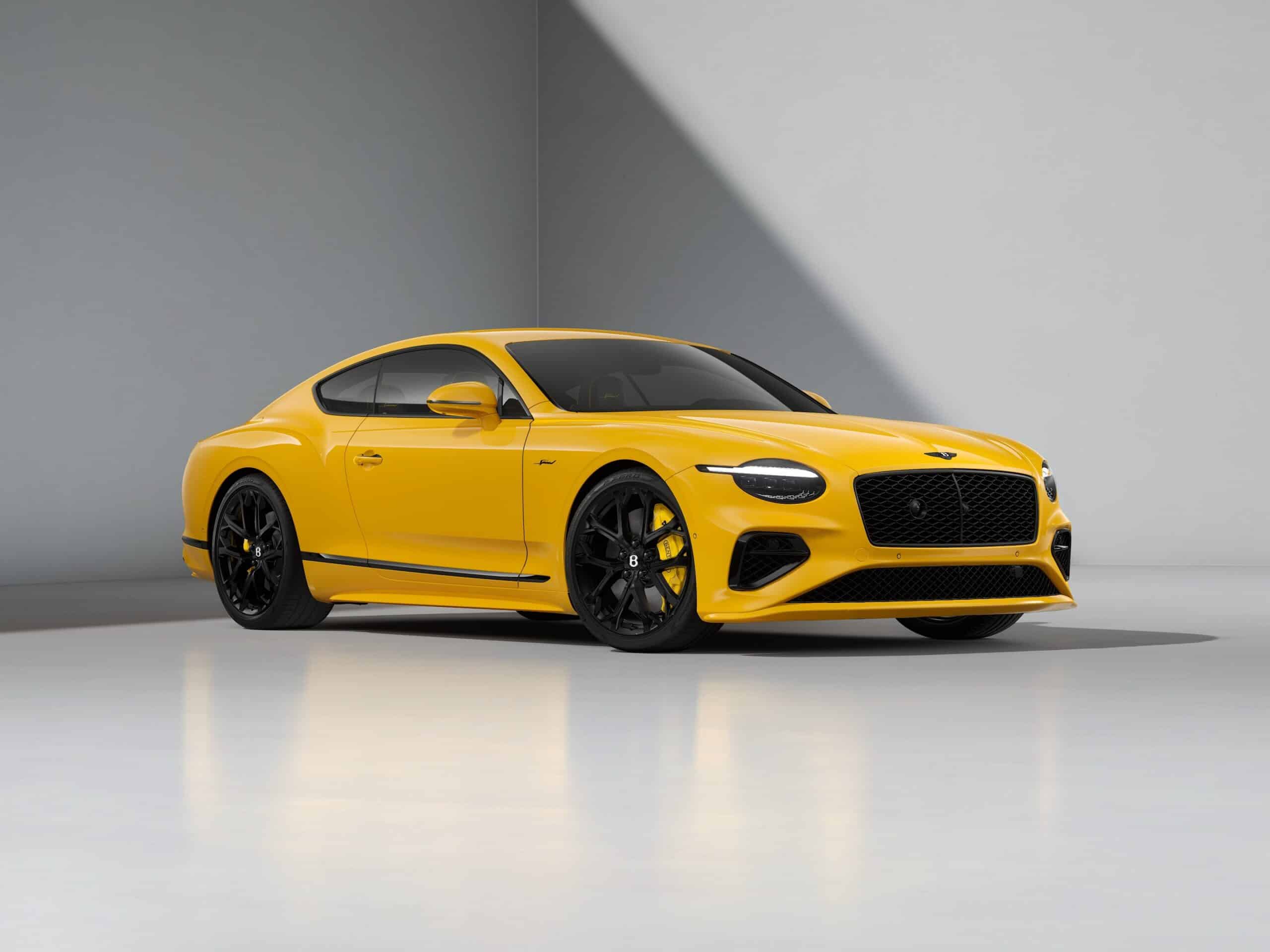 Bentley Continental GT Speed in Monaco Yellow